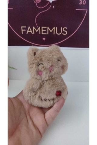 Sevimli Peluş Ayıcık Anahtarlık Boyut 13 Cm