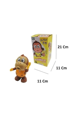 Oyuncak Maymun Dans Eden Şirin Maymuncuk Işıklı Pilli Müzikli