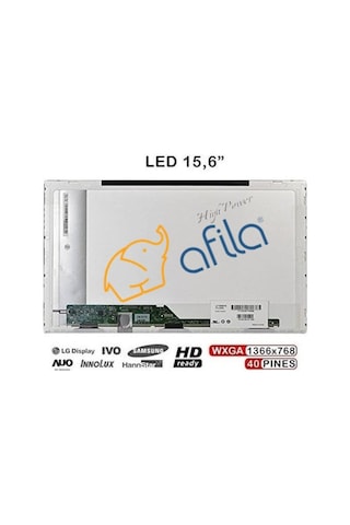 B156Xw02 V.0ᅠ, B156Xw02 V.1, B156Xw02 V.2 Lcd Ekran, Panel