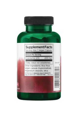 Takviye Swanson Nutrition Coq10 200 Mg 90 An Kapsül Gıda Takviye