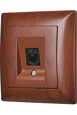 Günsan Visage Ceviz Nümeris Telefon Prizi (Cat3)