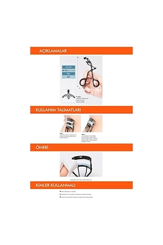 3 Kat Güçlü Kirpik Kıvırıcı 3-wave Eyelash Curler