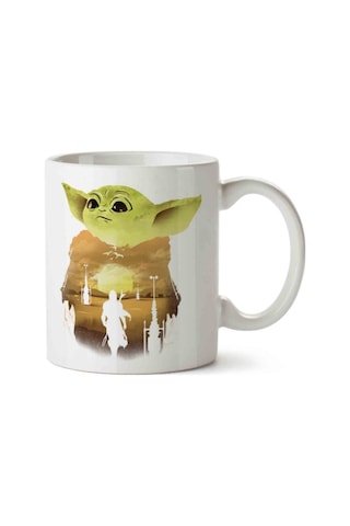 Yoda Baby Yoda Kupa Bardak Çok Renkli Yoda Baby Yoda Kupa Bardak Çok Renkli
