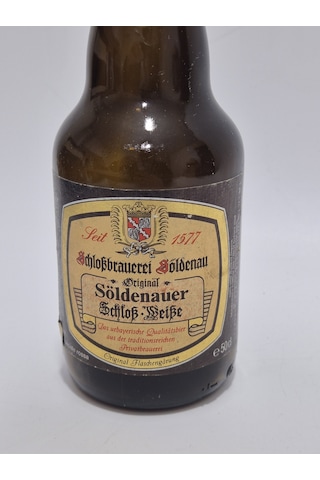 Söldenauer Schloßbrauerei Vintage Cam Bira Şişesi 500ml