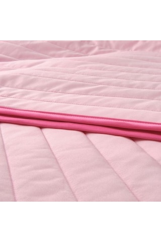 Ikea Vetejordfly Yatak Örtüsü, Pembe-beyaz, 260x250 Cm