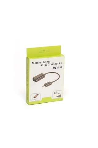 Micro USB To Otg Kablo Sony Samsung Uyumlu Lg Çevirici Adaptör An-7034