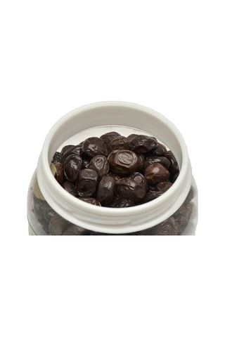 Heybeli Doğal Fermente Siyah Zeytin Teneke 2 x 1 KG
