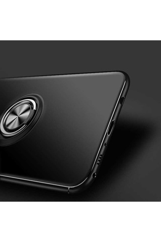 Samsung Uyumlu Galaxy Note 9 Kılıf Yüzüklü Magnetli Ravel Case