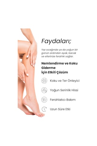 El Ayak Ve Koltuk Altı Terleme Önleyici Sprey-ter Spreyi 100 Ml