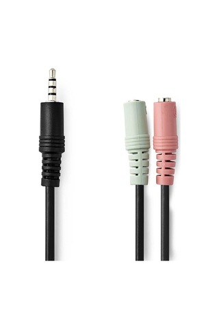 3.5 Mm Erkek - 2x 3.5 Mm Dişi Çevirici Kablo