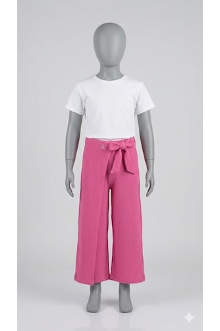 United Colors Of Benetton Benetton Kız Çocuk Pembe Pareo Pantolon
