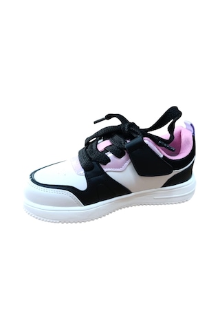 Cool Megan Kız Çocuk Bağcıklı Sneaker Spor Ayakkabı Beyaz / Lila Sedef