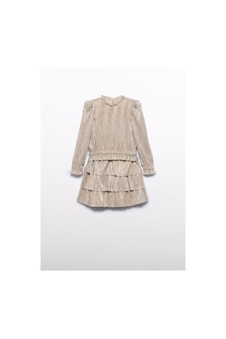 Mayoral Abel&lula Kız Çocuk Pileli Etekk Takım Bej