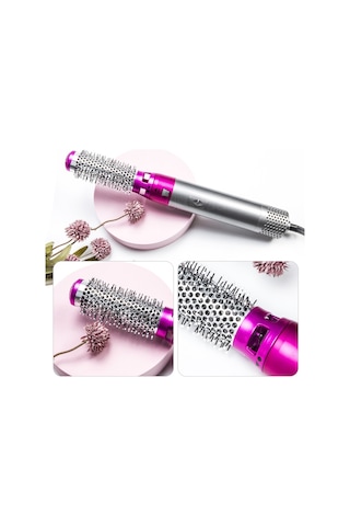 Zz-618 5'i 1 Arada Çok Fonksiyonlu Saç Kurutma Makinesi Tarak Saç Şekillendirici Fırça Saç Şekillendirici