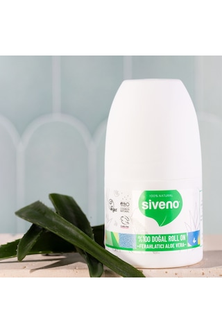 Siveno Aloe Vera İçerikli Vegan Roll-On Deodorant 50 ML