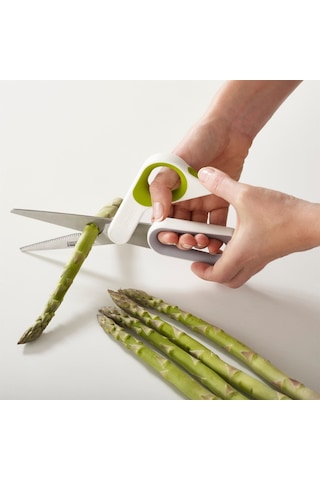 Joseph Joseph Powergrip Başparmak Destekli Mutfak Makası - Beyaz/yeşil Beyaz - Yeşil