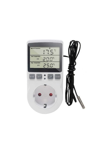 Aek-tech Prize Takılan Termostat Pratik Sıcaklık Kontrol Cihazı