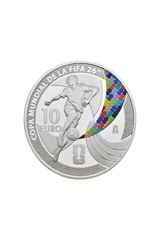 Agakulche Fıfa Dünya Kupası İspanya Gümüş Sikke Coin