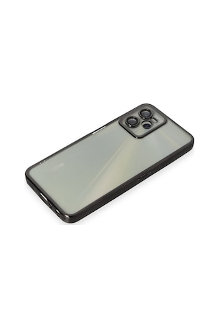 C35 Kılıf Razer Lensli Silikon - Siyah