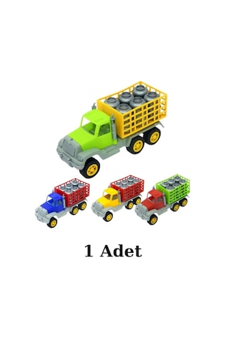 Nostaljik Tüp Kamyonu Tüp Taşıyan Oyuncak Kamyon