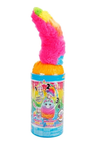 Sunman Misfittens Peluş Sürpriz Paket W4 6d S01004680 04680 Turuncu Kapak Çok Renkli