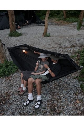 Naturehike Dc-c06 Flyingboat-02 3ın1 Cibinlikli Sivrisinek Önleyici Hamak Army Green Çok Renkli