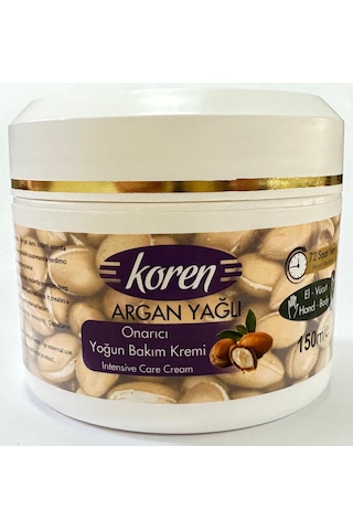 Argan Yağlı Yoğun Nemlendirici Ve Onarıcı Krem 150 Ml