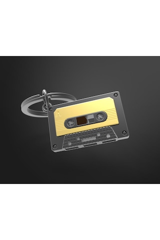 Metalmorphose Kaset Anahtarlık