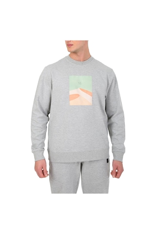 Esqudo Powder Erkek Sweatshirt ESWTP0004  Gri XL