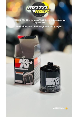 K&n Kn Performance Kn-204 Performans Yağ Filtresi Yüksek Akış Ve Dayanıklılık