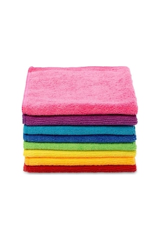 Temizlik Bezi 4 Adet Mikrofiber Temizleme Havlusu Cam Silme Bezi 30 X 30 Cm Diğer