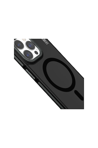 Apple Uyumlu iPhone 15 Kılıf Magsafe Şarj Özellikli Youngkit Rock Sand Serisi Kapak Mavi