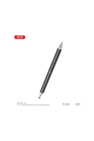 Xo St-010 3 İn 1 Universal Dokunmatik Ekran Kalemi - Pil Gerektirmeyen Tablet Ve Telefon Kalemi Kalem