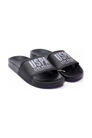 U.S. Polo Assn. U.S Polo Assn. Gusty 1Fx Erkek Terlik SİYAH Siyah