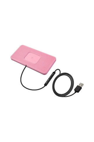 Wondernest C1pro Araç İçin Suya Dayanıklı Kablosuz Şarj Cihazı, Ek Kapaklı Kaymaz Mat Std