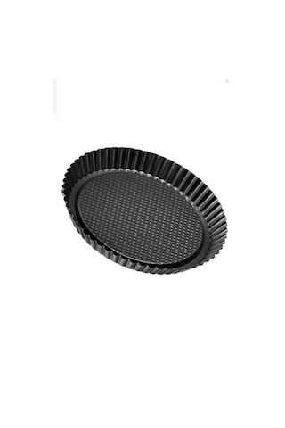Polochef Akasya Granit Torte, Turta, Kek Kalıbı 28 Cm Siyah Siyah