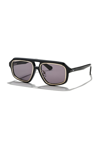 Zen Milano Eyewear Zm2081-c01 54 Unisex Güneş Gözlüğü Siyah