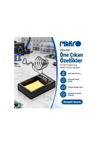 Prolink Pj-067 Küçük Boy Kalem Havya Sehpası Kompakt Havya Standı