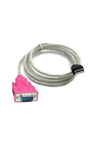 Usb 2.0 To Rs232 Seri Com Port Usb Db9 Pin Erkek Dönüştürücü Kablo 1.30m