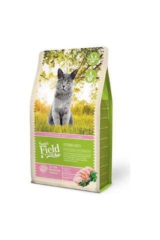 Sam's Field Sterilised Tavuklu Tahılsız Kısırlaştırılmış Yetişkin Kedi Maması 7500 G