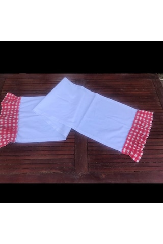 Fırfırlı Mavi Pötikare Runner & Ranir Diğer