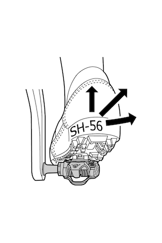 Shimano SM-SH56 Mtb Pedal Kali(Kal Plakası Dahil)