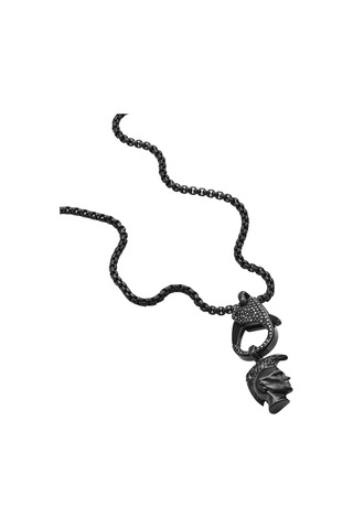 Diesel DJDX1160-001 Erkek Kolye Siyah