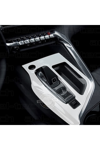 Peugeot 3008 Allure Piano Black Joystick Vites Orta Konsol Uyumlu