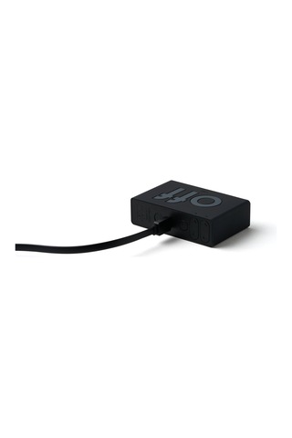 Lexon Flip Mini Şarj Edilebilir Alarm Saat Siyah