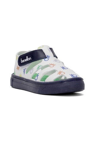 Benetton Bn-1411 Çocuk Sandalet Lacivert Monogram