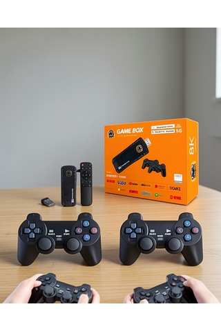 Gamebox Tv Uyumlu 20.000 Oyunlu 8k Ultra Hd Oyun Konsolu