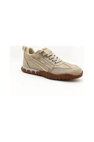 Gdt Ayakkabı Nut Renk Bağcıklı 36-37-38-39-40 Numara Kadın Sneaker Kahve Rengi