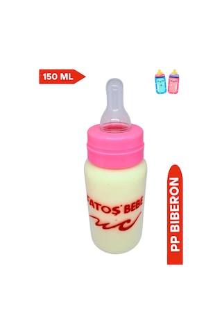 Klasik Silikon Uçlu Pp Biberon Pembe Rengi, 150 Ml