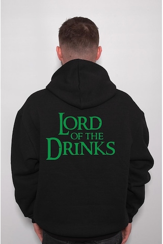 Lord Of The Drinks İçkinin Efendisi Sweatshirt Unisex Kapüşonlu Hoodie 001